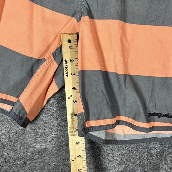 Patagonia Board Shorts Mens 33 Striped Swim Trunks Surf 86730SP17 - Picture 7 of 8
